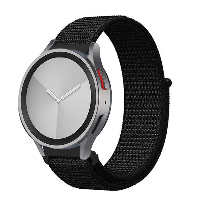 Nylon loop Band For Samsung Galaxy Watch 6/5/pro/4/Classic/active 2 43-47-44mm 20mm/22mm sport bracelet huawei gt 4/2/e/3 strap