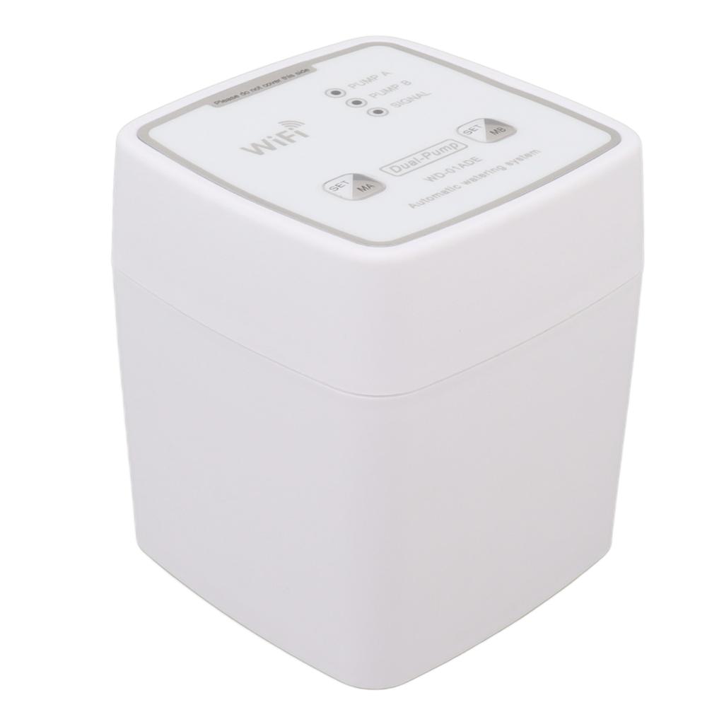 WiFi Drip Irrigation Kit Remote Control Dual Pump Automatic Watering System for 20 Potted Plants