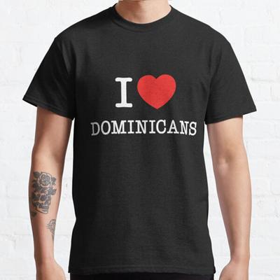 Mărimi Mari S-3XL Tricou Imprimat I Love Dominicans Topuri Bărbați Haine la Modă Tricouri