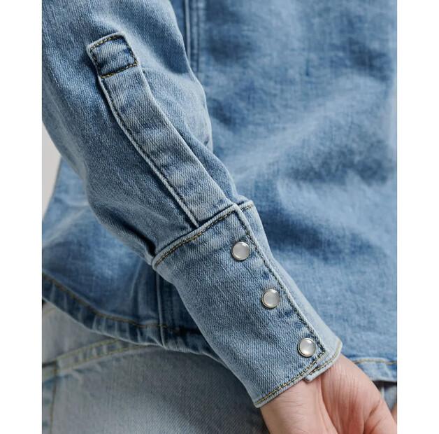 Superdry Vintage Denim Western рубашка
