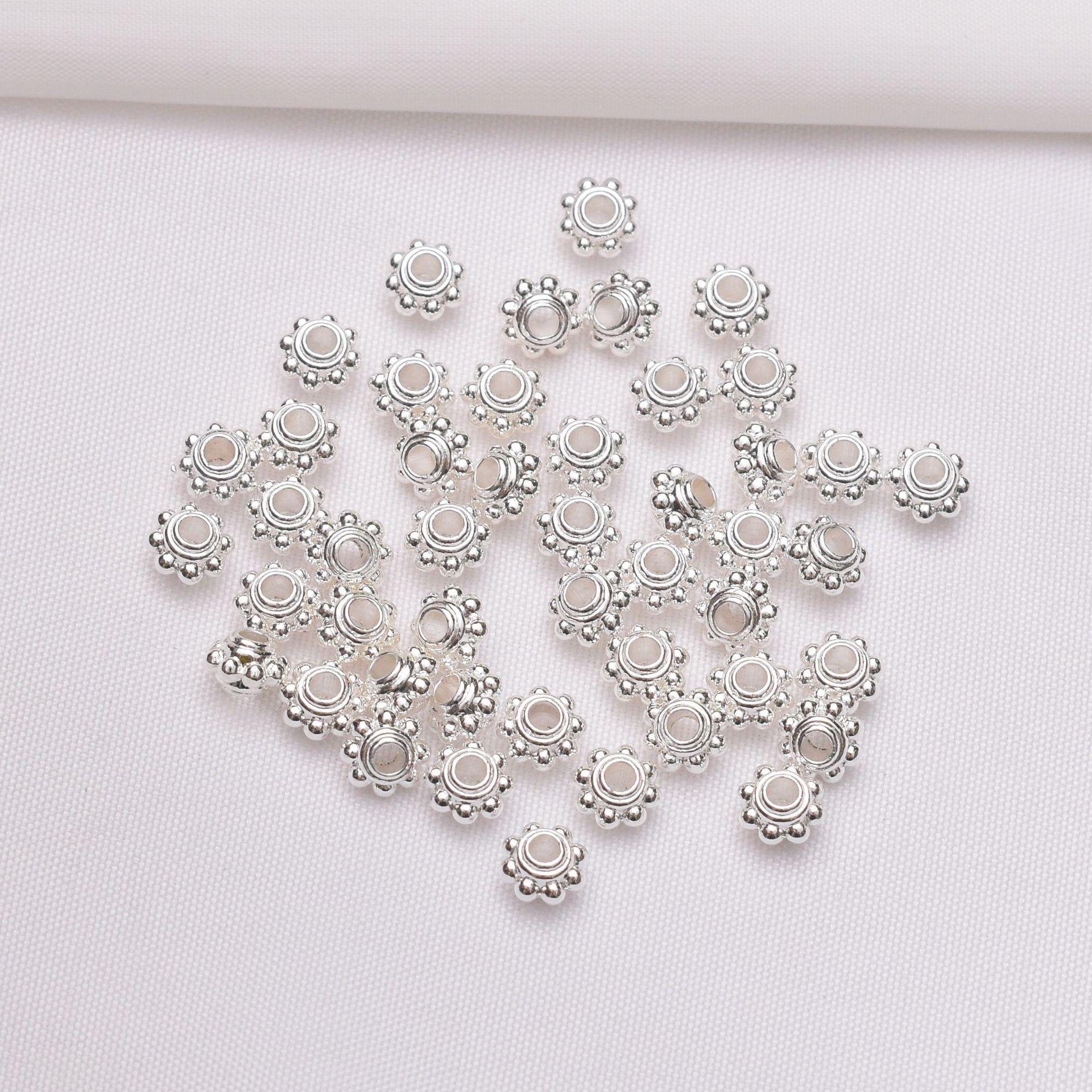 

100 шт. Браслет из бусин с сохранением цвета, Разделитель для бусин, Сделай сам, Браслет ручной работы, Ожерелье, Материал для бисероплетения, Разделитель. 5mm