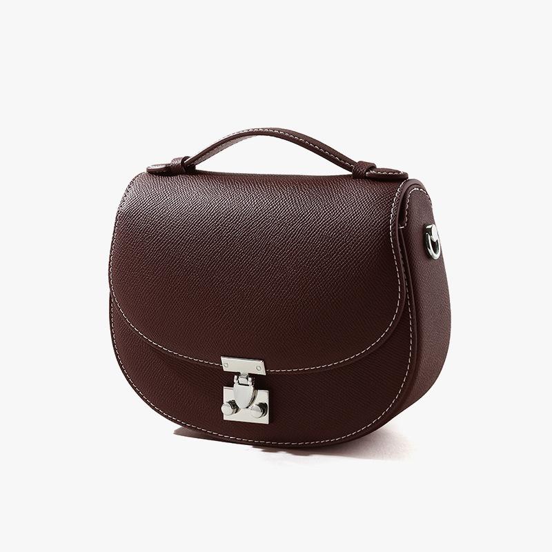 

Зимняя кожаная женская сумка, кожаная сумка в стиле минимализма, сумка через плечо Niche Design