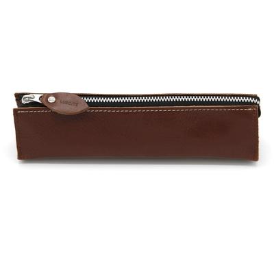 Luddite Grip Pen Case, Leather, Brown, LDK-GPN-09