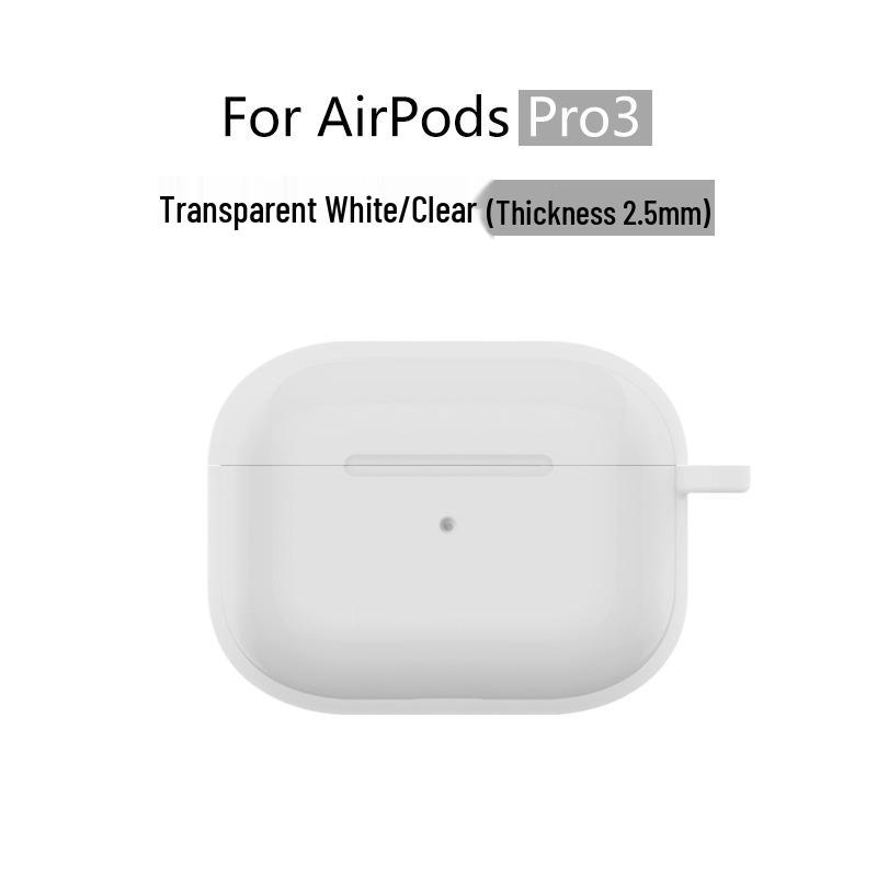 Compatible with Apple AirPods Pro 3 Silicone Protective Case, Bluetooth Earphone Cover
