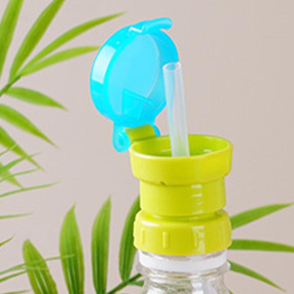 1 Stück Wasserflaschenaufsatz für Kinder Universell Tragbar Auslaufsicher Trinkwerkzeug Wasserflaschenverschlüsse für Saftparty Reisen Camping