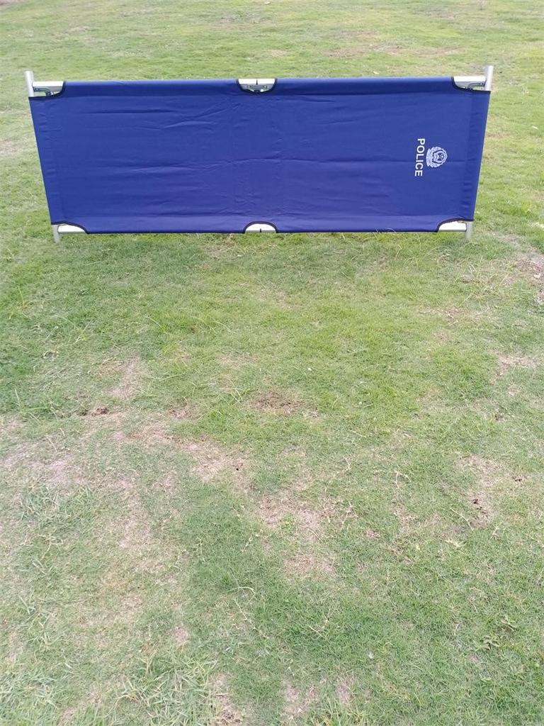 Aluminum Alloy Folding Outdoor Bed for Lunch Breaks and Military Use