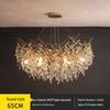 Elegant French Crystal Chandelier for Grand Duplex Living Room