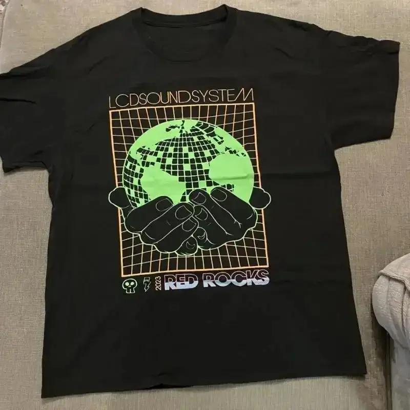 LCD Soundsystem Red Rocks Live Concert T Shirt Cotton ED