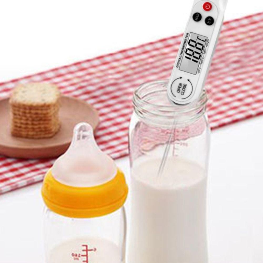 Switchable Units Digital Meat Thermometer Instant Read Food Temperaure Sensor Oven