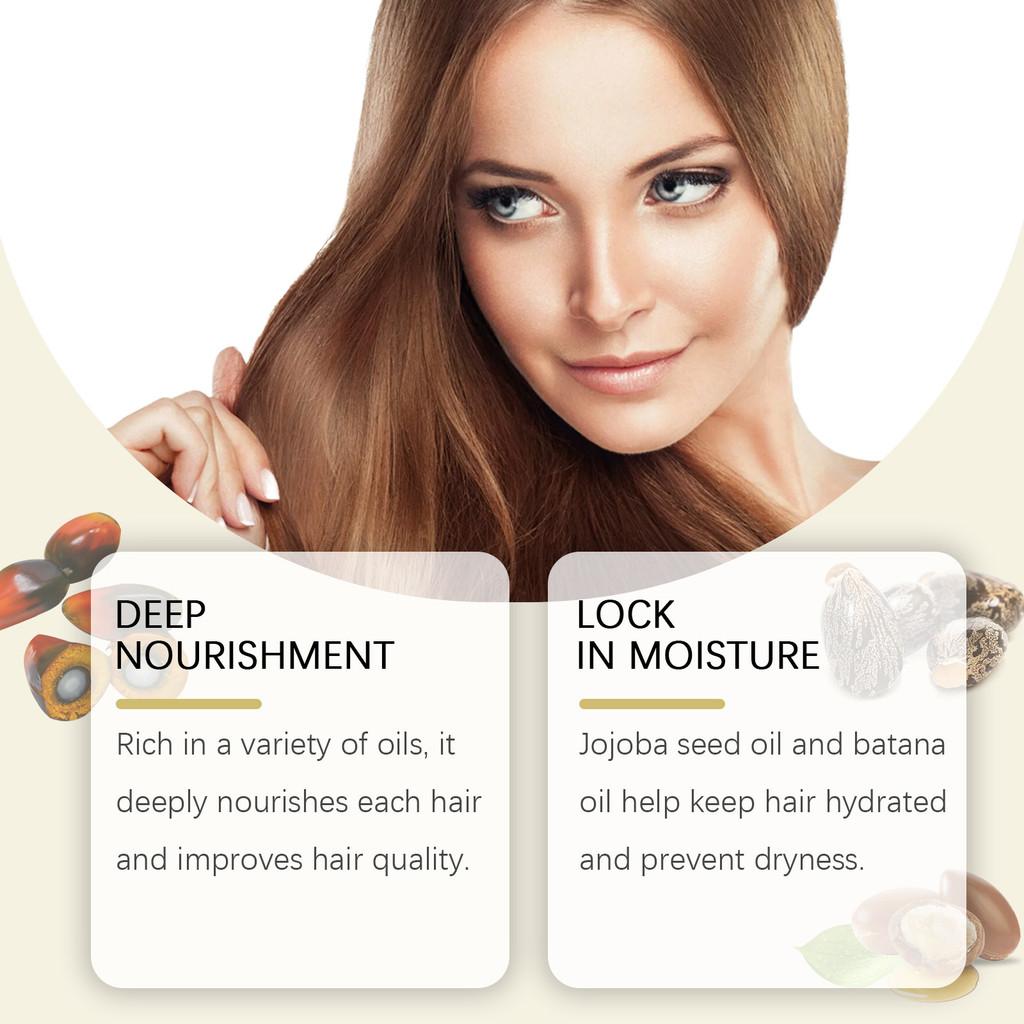 Ouhoe Nourishing Hair Oil With Vitamin E For Moisturizing And Repairing Dry Hair