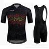 Men Women Cycling Jersey Set Long Sleeve Breathable Mountain Bike Outfit Sportswear