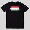 Ungarn Fan T-Shirt Männer Frauen Ungarn Flagge Fußball Supporter Vintage Mode Bequem Grafik