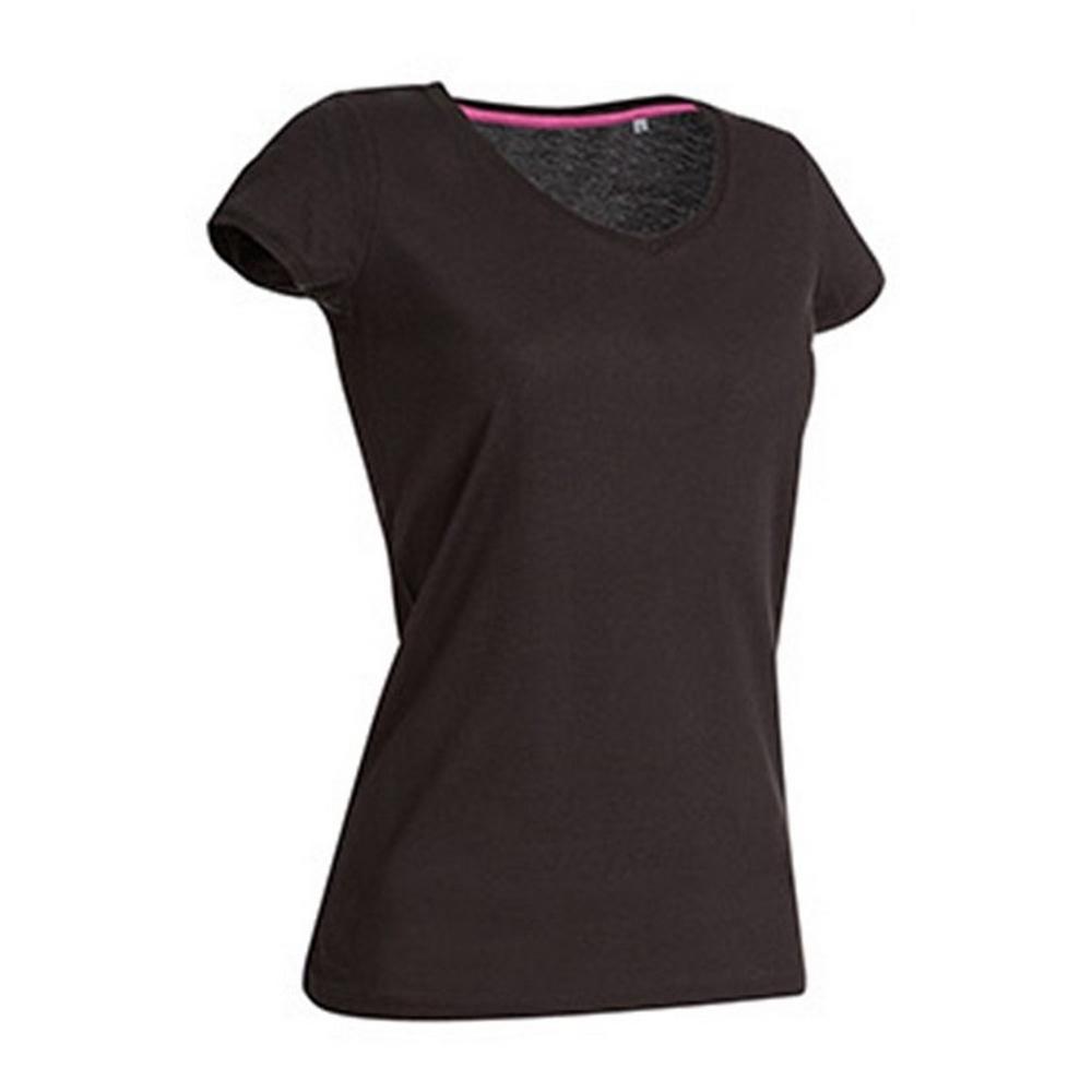 Stedman Womens/Ladies Megan V Neck Tee