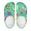 Colorful Printed EVA Clogs Adult Unisex Breathable Soft Sole Slip On Casual Shoes Soft Sole Summer Sandals Daily Comfort