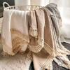Baby Double-layer Gauze Tassel Cover Blanket, Baby Pure Cotton Windproof Shawl, Holding Blanket, Children's Bath Towel