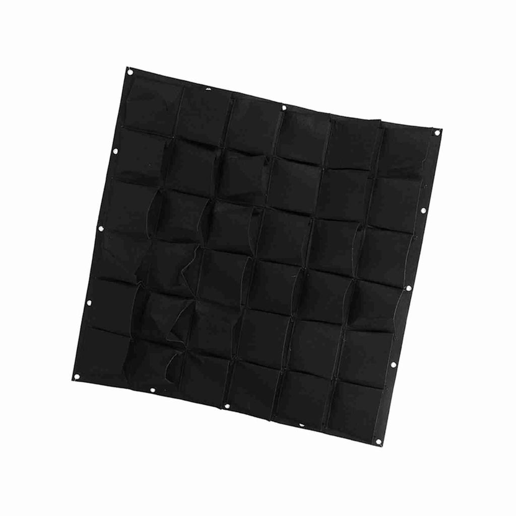 36 Kets   Planting Bags Outdoor Wall Vertical Greening Planter Green