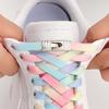 Diamond Cross Lock Shoelaces Rainbow Elastic Flat Laces Sneakers Without Ties Kids Adult No Tie Shoe Laces Rubber Bands Shoelace
