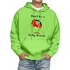 Men's Print Hooded Sweatshirt Long-Sleeve Casual Pullover Hoodie Hooded Sweatshirt