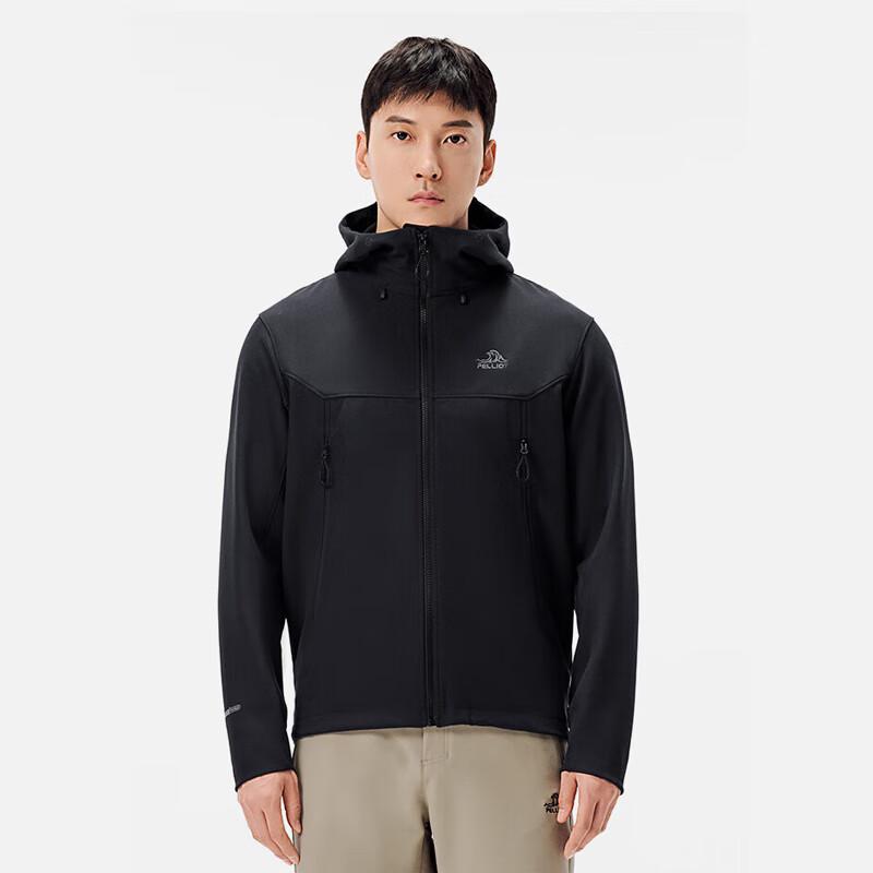 Pelliot Men s Hooded Windproof Softshell Jacket L