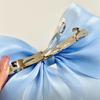 Sweet Organza Bow Hair Clips for Girls Blue Pink Bowknot Hairgrips Ribbon Bow Barrette Hairpin Grip Ponytail Clip Headwear