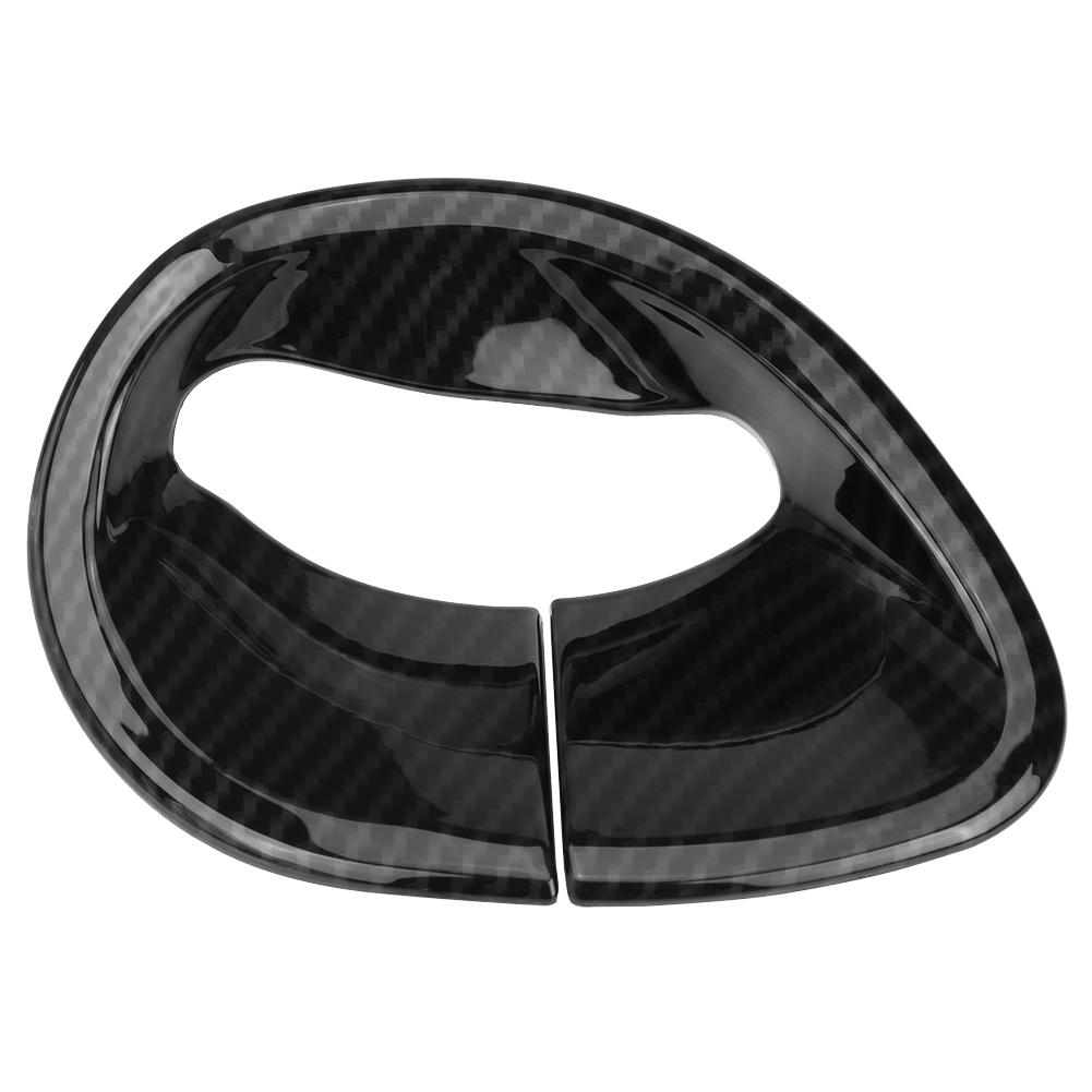 Car Interior Front Row Safety Belt Frame Cover Trim for Alfa Romeo Giulia 2016 2018