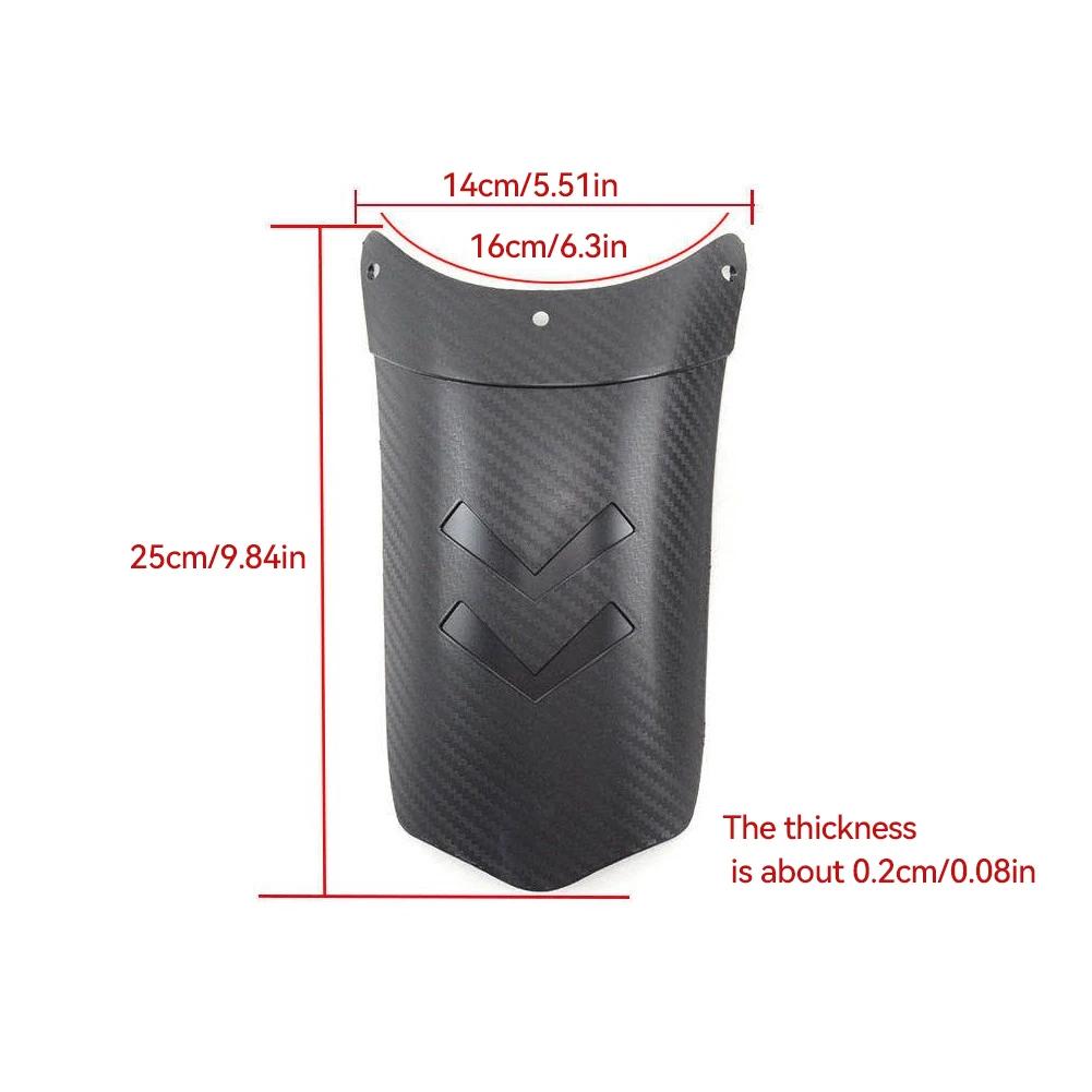 Motorcycle Lengthen Front Fender Rear AndFront Wheel Extension Fender Mudguard Splash Guard for Motorcycle Universal Accessories