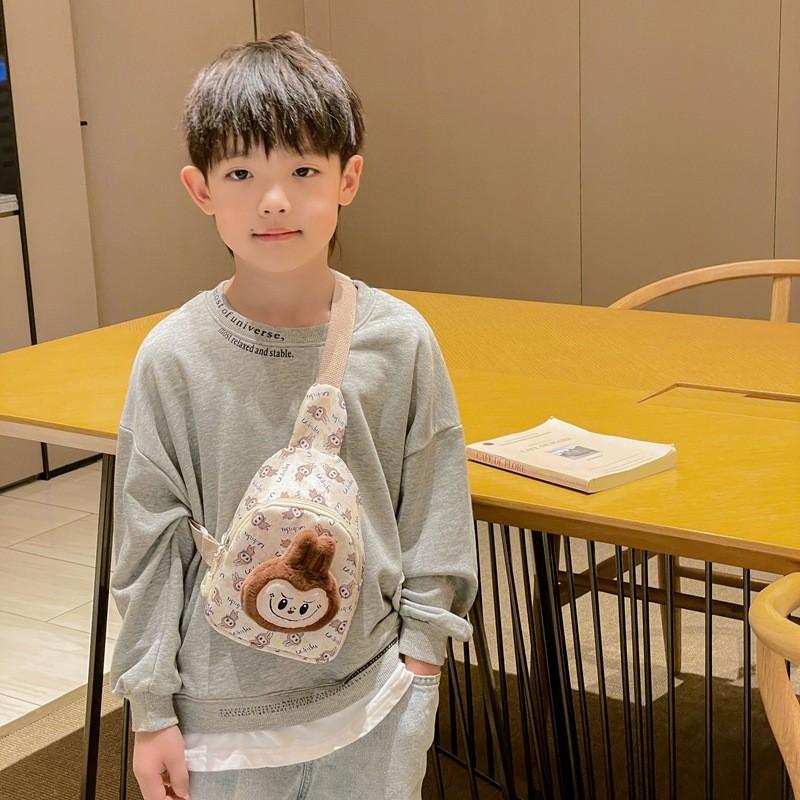 Shoulder Cartoon Youth Bag Breathable Fabric For Daycare Kindergarten