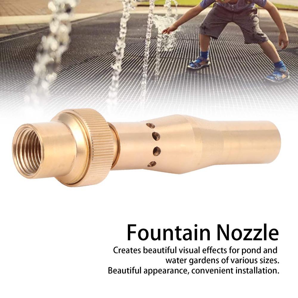 3/4 Inch DN20 Fountain Nozzle 1 Inch DN25 Bubbling Fountain Nozzle  Outdoor Water Feature 1/2 Inch DN15