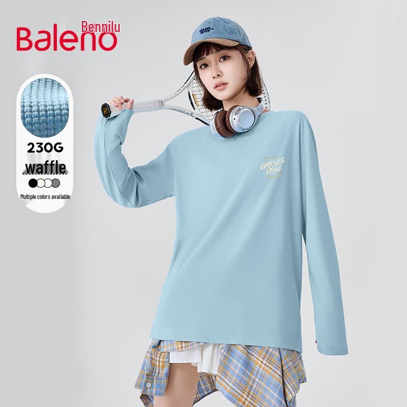 

Baleno Men s Heavyweight Waffle Knit Graffiti Print Long Sleeve T-Shirt 3XL