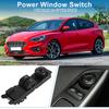 Power Window Switch No.CV6Z14529E Front Side Window Control Switch for Ford Focus 2012-2017 Black
