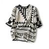 Damen Frühling Sommer Blusen Hemden Damen Freizeit Kurzarm Bedruckte Chiffon Tops
