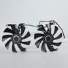 2Pcs 87mm/3.42in T129015SU 4Pin 12V VGA Fan Graphics Card Cooling Fan for RTX2060 2070 SUPER GTX1660 1660Ti Fan