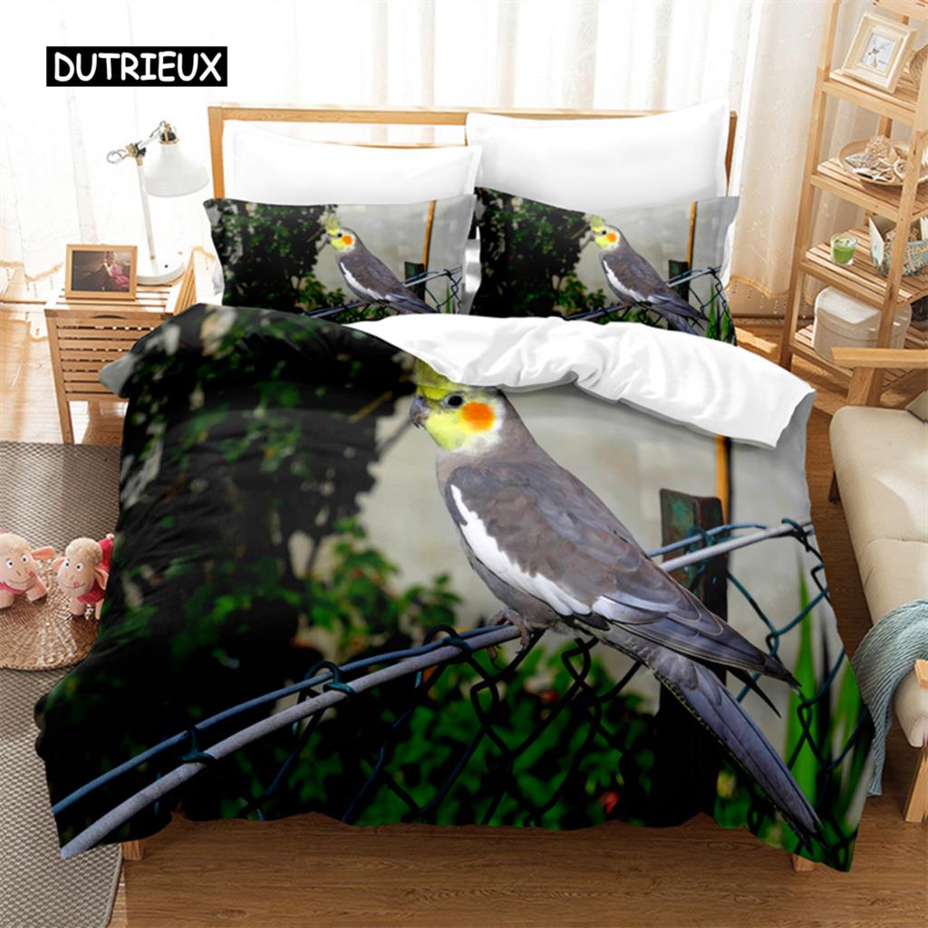 Örn, Djurvärlden Sängklädesset Påslakan Set 3d Sängkläder Digitaltryck Sänglinne Queen Size Sängset Modedesign