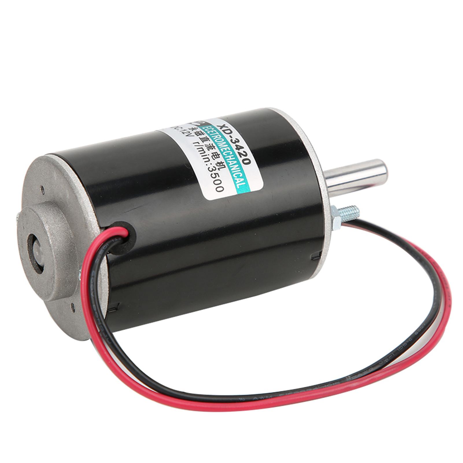 Motor DC cu magnet permanent XD‑3420 30W Viteză mare CW CCW(12V 3500RPM)