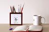 Samoyed, Bjelkier, Samoiedskaya Sobaka – Pen holder with a dog, desk organizer with a print | Art-Dog