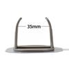 Adhesive Washing Machine Drain Hose Holder for Front Load Washer, No Drill Pipe Clip Organizer for Home Laundry Room