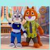 Zootopia Judy Hopps Nick Wilde Plyšové hračky s výplní z PP bavlny pro děti a sběratele