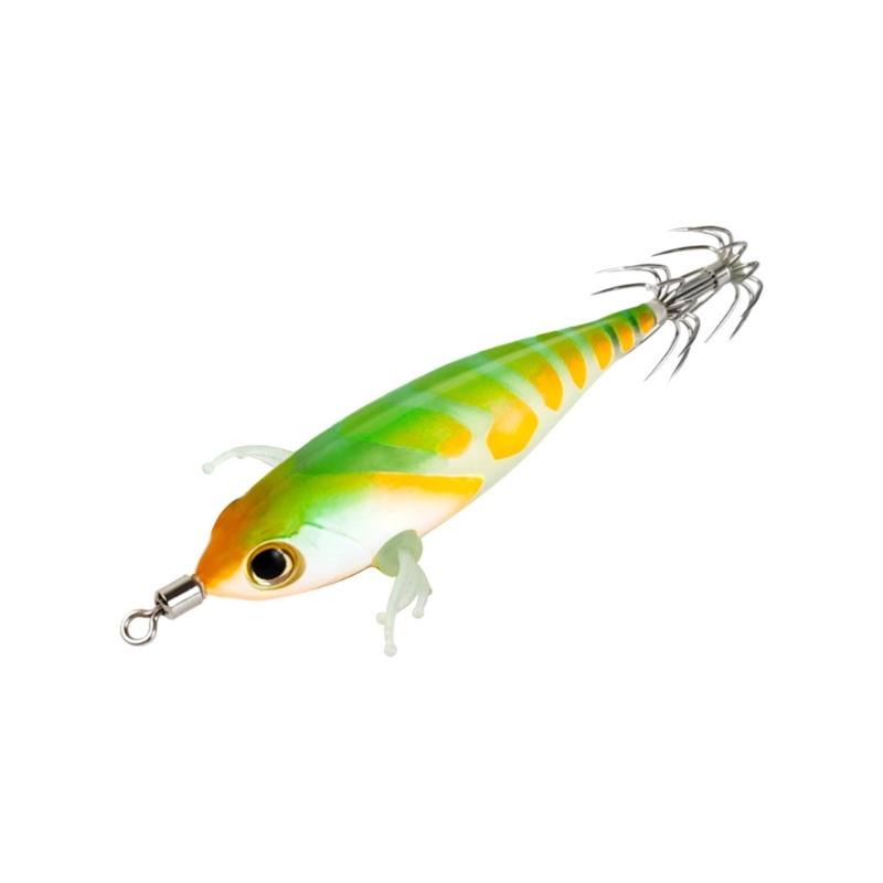 Fishing Lures Shrimp Lures Baits Glow Jig Hook 5.5cm Glow Squid Jig Artificial Hard Baits Cuttlefish Hook
