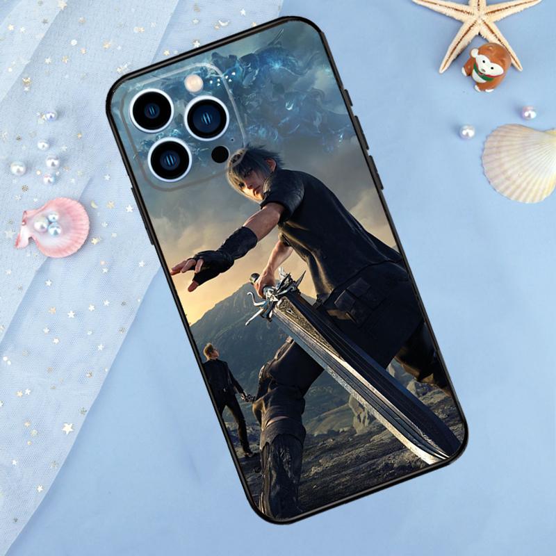Final Fantasy VII Case For iPhone 17 Pro Max 16 15 14 12 11 13 Pro Max Plus 12 13 Mini 16e 17 Air Back Cover