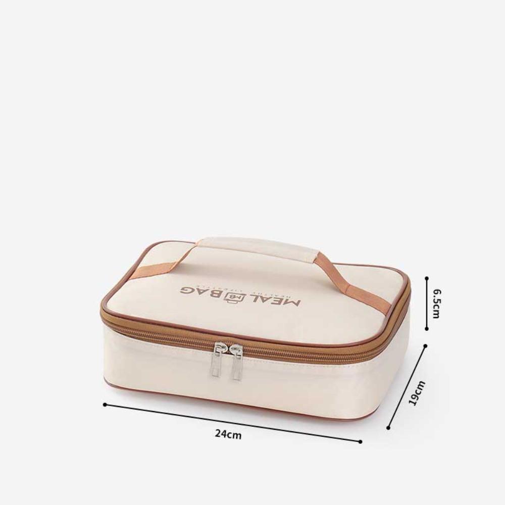 New Aluminum Foil Lunch Box Storage Bag Thickened Insulated Food Thermal Bag Oxford Waterproof Lunch Bag Women