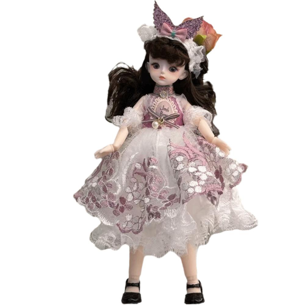 

1/6 SD Princess Dress Up BJD Dolls Long Hair Princess Makeup Ball Joint Doll Toddler Style 8