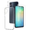NORTHJO For Samsung Galaxy A06 4G TPU Phone Case Set with Front Screen Protector+Lens Film