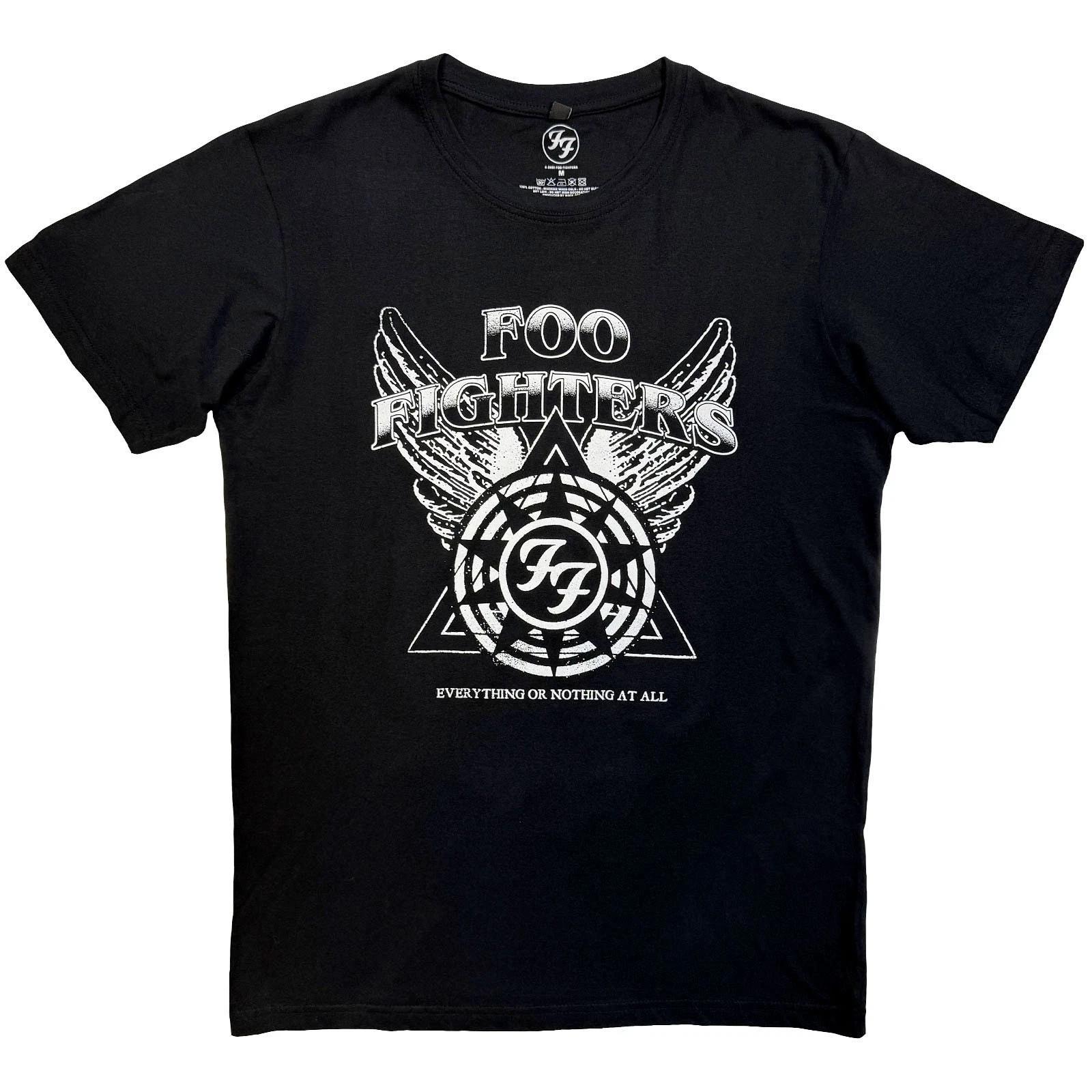 Foo Fighters - Everything Or Nothing At All Logo - Black Carbon t-shirt XXXXL