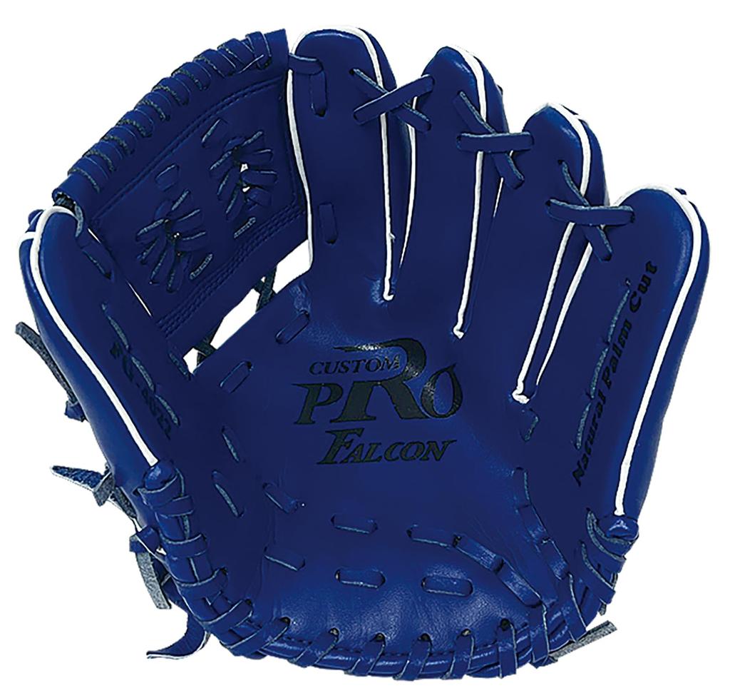 Rukavice Falcon Soft LH pro chlapce a seniory, královská modrá L (Pravý hod) FG-4022