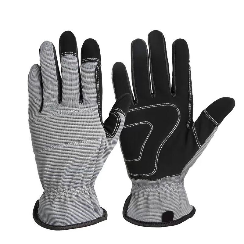 Maihanxin Breathable Touchscreen Gardening Work Gloves M-XL