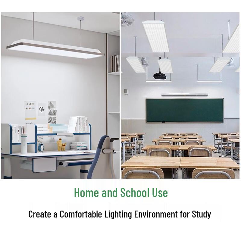 Full Spectrum Anti-Glare LED Classroom Pendant Light