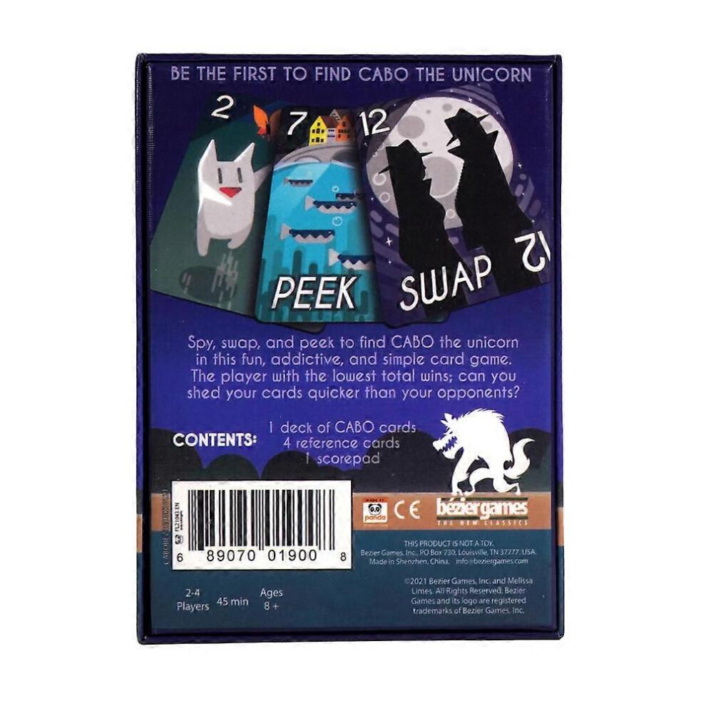 Cabo Card Game - Fun Party Game for Adults and Families - Perfect Holiday Gift Family Reunion Board Game