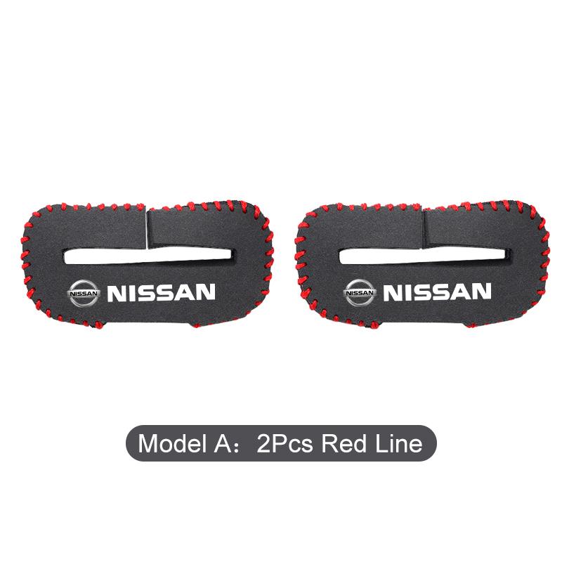 Car Logo Seat Safety Belt Buckle Cover Interior Accessories For Nissan Qashqai J11 J12 Sylphy N7 Teana Note Navara Juke GTR Leaf Y12