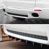Labio Separador Lip para Parachoques Trasero de 7 Aletas para BMW X5 E70 LCI 2007-2013 M Sport Difusor Spoiler Cubierta Inferior Moldura Kits de Carrocería Valence Tuning