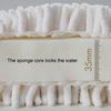 Skin-friendly Hanging Hand Towel with Lanyard Sponge Anti-deformed Hanging Towel for Hotels